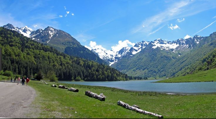 lac d'Etaing depuis gîtes de Stouet